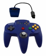 N64 Controller: Retro-Bit Wireless Controller (Blue)