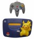 N64 Console + 1 Controller (Pikachu) - N64