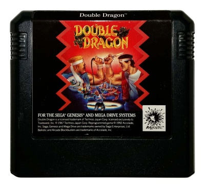 Double Dragon - Mega Drive