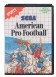 American Pro Football - Master System