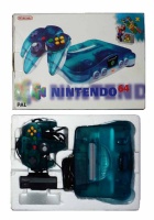 N64 Console + 1 Controller (Clear Blue) (Boxed)