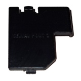 Gamecube Replacement Part: Official Console Serial Port 2 Cover (Black)