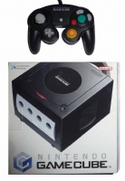 Gamecube Console + 1 Controller (Black) (Boxed)
