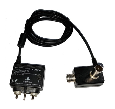 PS1 TV Cable: Official Sony Audiophile RFU Adaptor (SCPH-1062) - Playstation