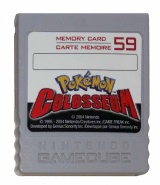 Gamecube Official Memory Card 59 (Pokemon Colosseum)