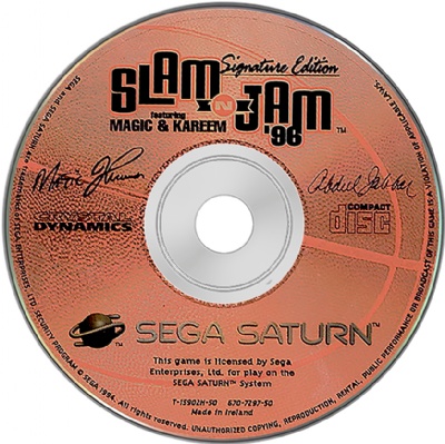 Slam 'n Jam '96 Featuring Magic & Kareem - Saturn
