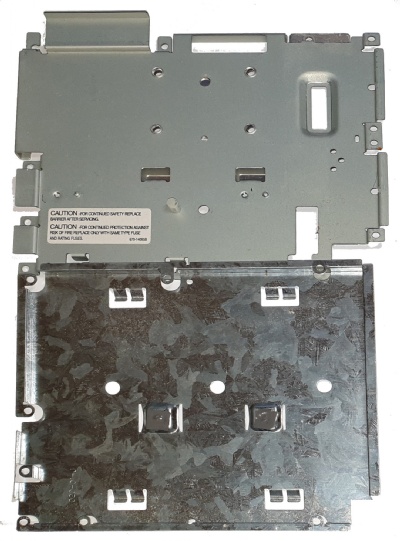 Dreamcast Replacement Part: 2 x Official Console Shielding Plates - Dreamcast