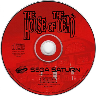 The House of the Dead (Jewel Case) - Saturn