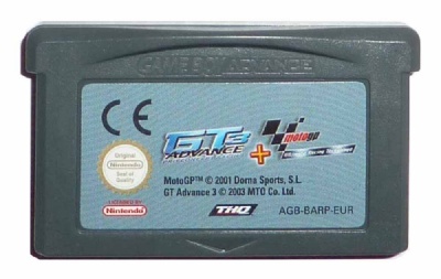 2 Games in 1: GT3 Advance: Pro Concept Racing + MotoGP: Ultimate Racing Technology - Game Boy Advance