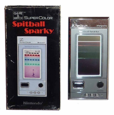Spitball Sparky: Super Color Series (Boxed) - Game & Watch