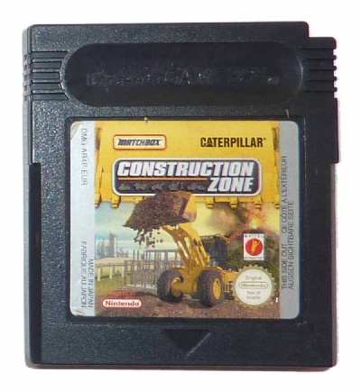 Matchbox: Construction Zone - Game Boy