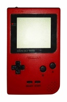 Game Boy Pocket Console (Red) (MGB-001)