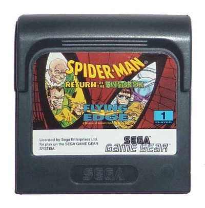 Spider-Man: Return of the Sinister Six - Game Gear