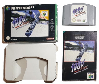 1080 Snowboarding (Boxed with Manual) - N64