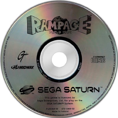 Rampage: World Tour - Saturn