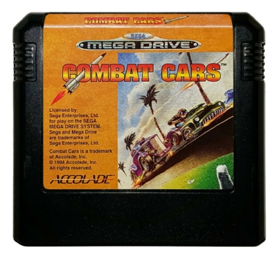 Combat Cars - Mega Drive