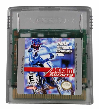 Jeremy McGrath Supercross 2000 - Game Boy