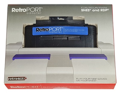 SNES RetroPort NES Adaptor (Boxed) - SNES