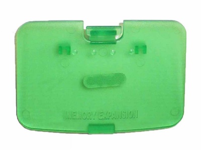 N64 Expansion Pak Lid Cover (Jungle Green) - N64