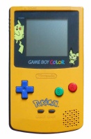 Game Boy Color Console (Pokemon Yellow & Blue) (CGB-001)