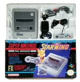 SNES Console + 1 Controller (Boxed) (Starwing Version)