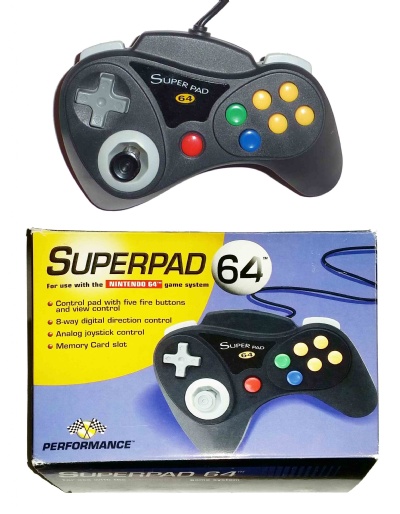 N64 Controller: Superpad 64 (Boxed) - N64