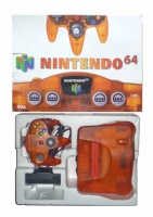 N64 Console + 1 Controller (Fire Orange) (Boxed)