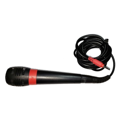 PS2 Microphone: Official Wired Singstar Red - Playstation 2