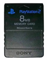 PS2 Official Memory Card (Black) (SCPH-10020)