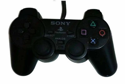 PS1 Official DualShock Controller (SCPH-1200) (Black) - Playstation