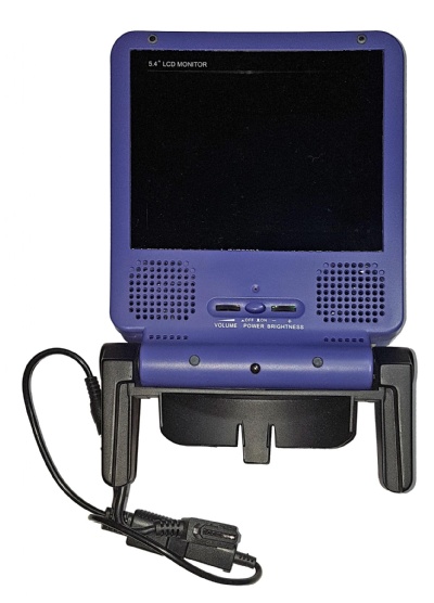 Gamecube Portable LCD TV Screen (Indigo) (Includes Power Cable) - Gamecube