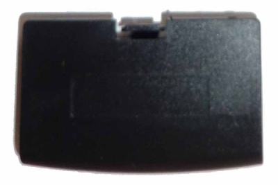 Game Boy Advance Console Battery Cover (Black) - Game Boy Advance