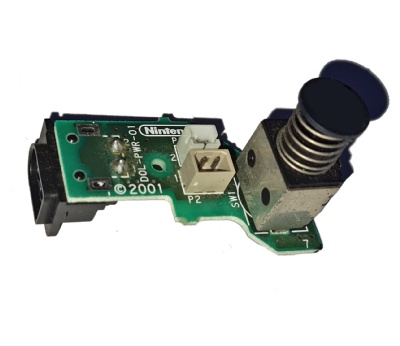 Gamecube Replacement Part: Official Console Power Button Switch Assembly (DOL-PWR-01) - Gamecube