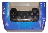 PS3 Official Wireless DualShock 3 Controller (Black) (CECH-ZC2E) (Boxed)