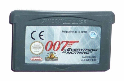007: Everything or Nothing - Game Boy Advance