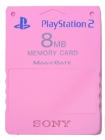 PS2 Official Memory Card (Pink) (SCPH-10020)
