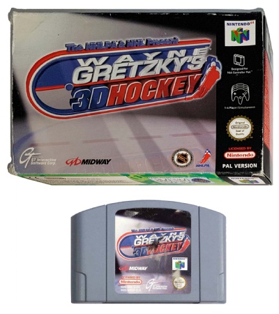 Wayne Gretzky's 3D Hockey (Boxed) - N64