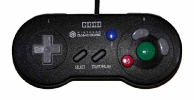 Gamecube Controller: Hori Digital Controller (Black) - Gamecube