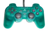 PS1 Official DualShock Controller (SCPH-1200) (Transparent Green)