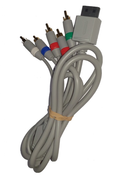Wii TV Cable: Component HD AV - Wii