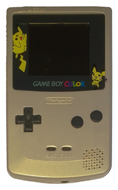 Game Boy Color Console (Pokemon Silver & Gold) (CGB-001) (Refurbished) - Game Boy