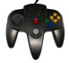 N64 Controller: Ascii Pad 64 (Metallic Black) - N64