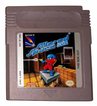 Altered Space: A 3-D Alien Adventure - Game Boy