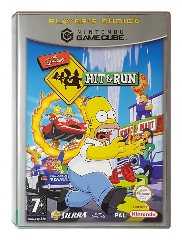 The Simpsons: Hit & Run (Player's Choice) - Gamecube. 
