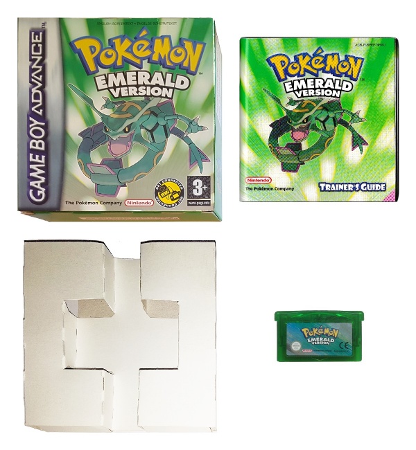 Pokemon: Emerald Version Nintendo Game Boy Advance GBA 