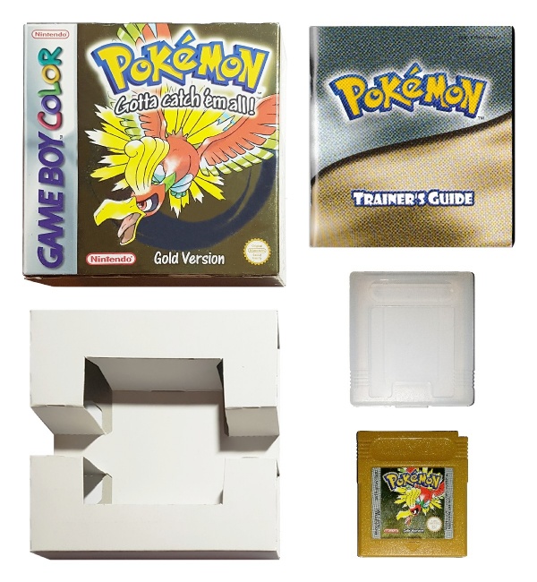 Pokemon Gold Nintendo GameBoy Color Game For Sale