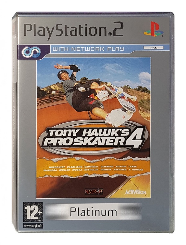 Tony Hawk's Pro Skater 4 - PS2 Mídia Física Usado - Mundo Joy Games -  Venda, Compra e Assistência em Games e Informática