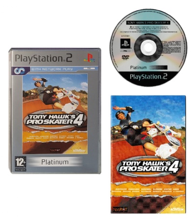 Jogo Ps2 Tony Hawk's Pro Skater 4 20.00