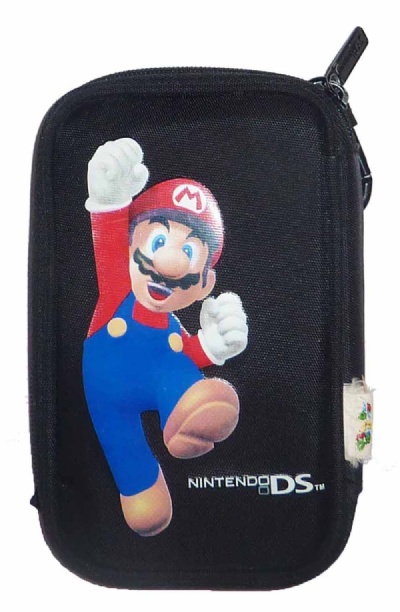 DS Super Mario Black Carry Case - DS