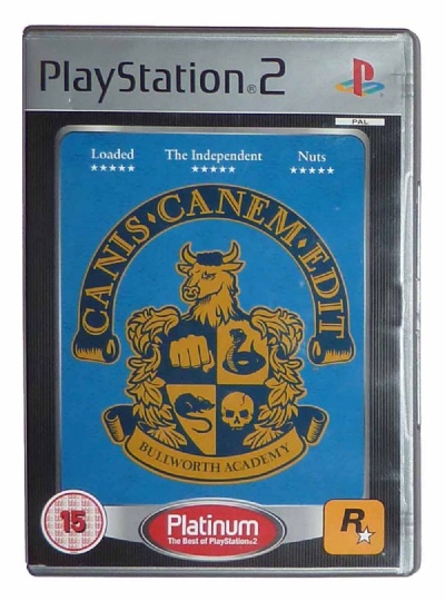 Canis Canem Edit (AKA Bully) (Platinum Range) - Playstation 2